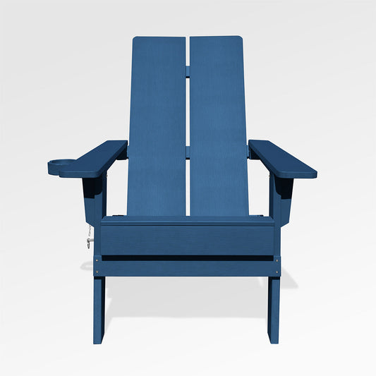 Modern 2-Panel Folding Adirondack Chair