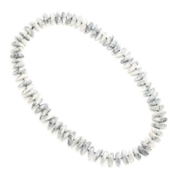 Resin Slice Bead Necklace