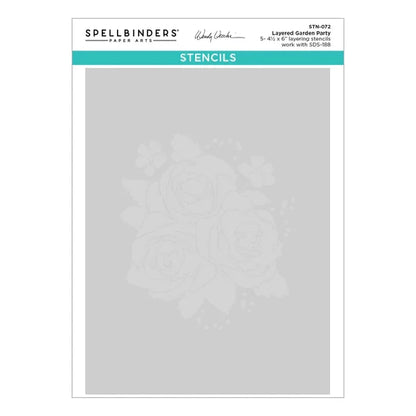Garden Party SDS & Stencil Bundle from the  From the Garden Collection by Wendy Vecchi