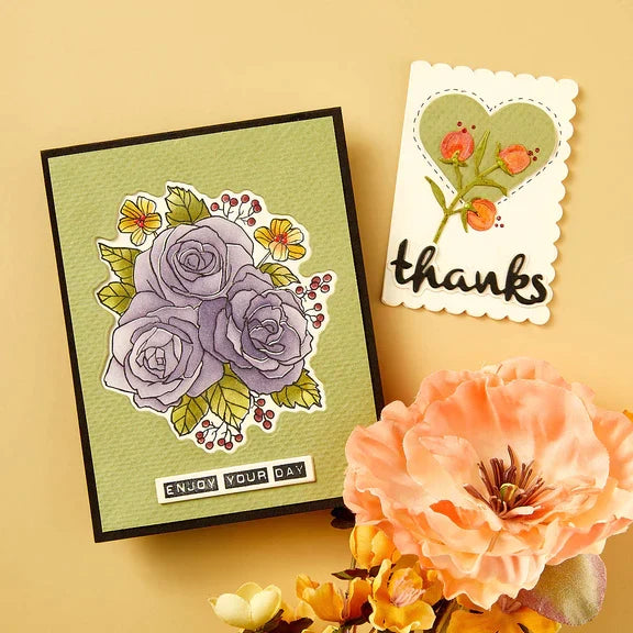 Garden Party SDS & Stencil Bundle from the  From the Garden Collection by Wendy Vecchi