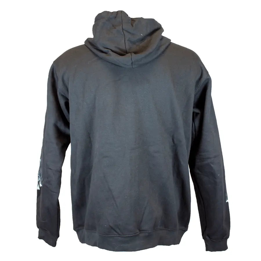 BOL Men's Head Butt Skulls Zipper Hoodie