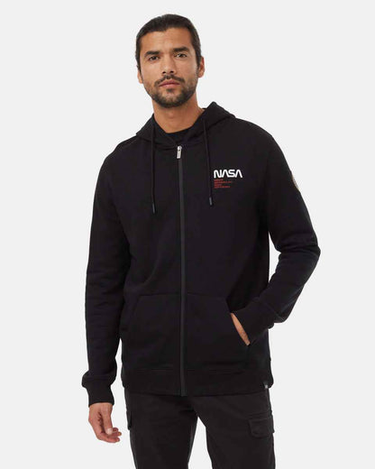 Shuttle Patch Zip Hoodie