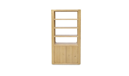 Bramwell Tall Cabinet Rustic Oak