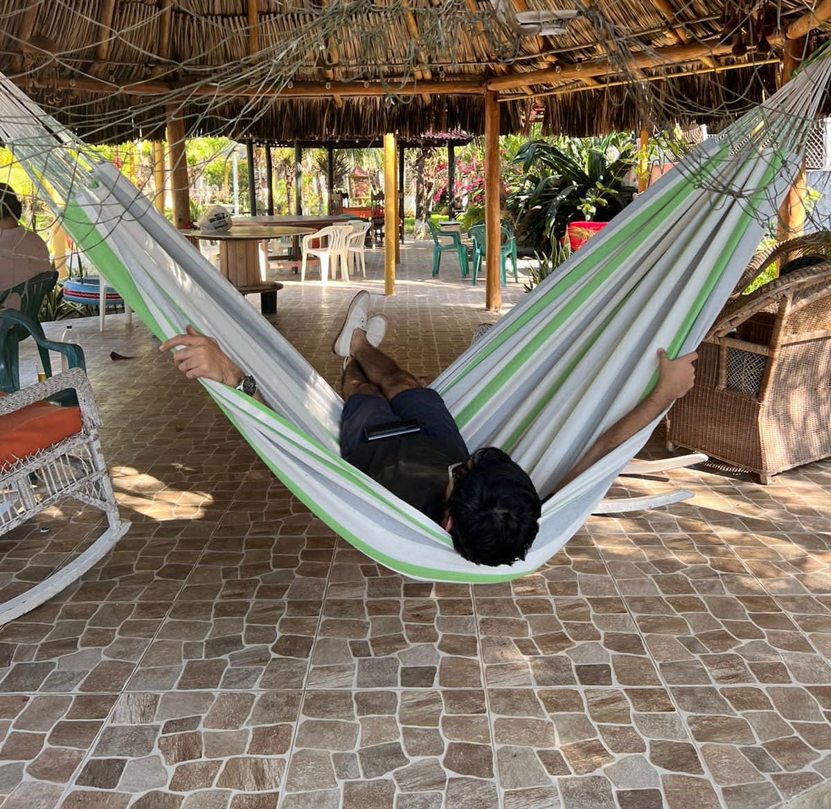 Doppelhängematte im brasilianischen Premium-Stil