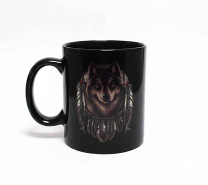 OLDTRIBES™ Southwestern Style Black Ceramic mug