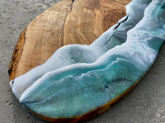 Olive Wood Charcuterie Board - AURABAGS SHOP