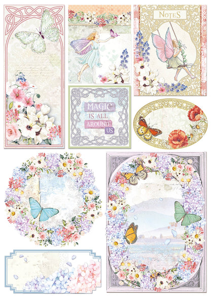 Ciao Bella Enchanted Land Creative Pad A4 9/Pkg