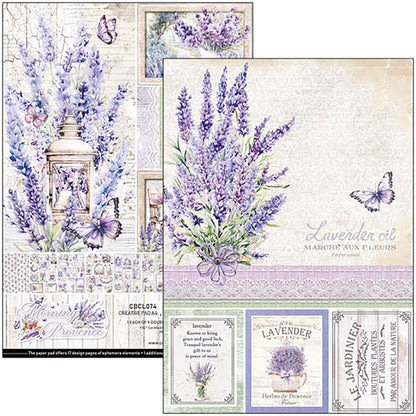 Morning In Provence Creative Pad A4 9/Pkg