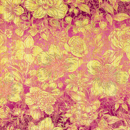 Deluxe Ethereal Paper Gold 6"x6" 5/Pkg