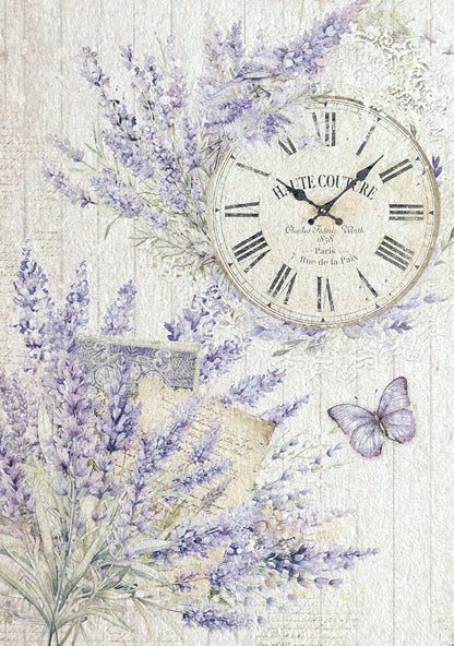 Deluxe Morning In Provence Paper Pearl  A4 5/Pkg