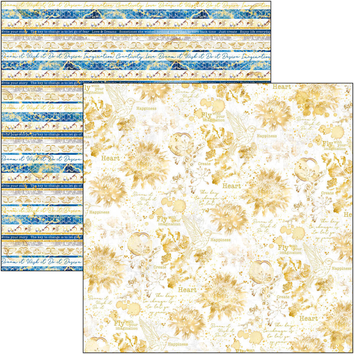 Indigo Pad 8x8 12/Pkg