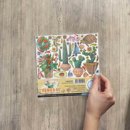 Ciao Bella Sonora Fussy Cut Pad 6"x6" 24/Pkg