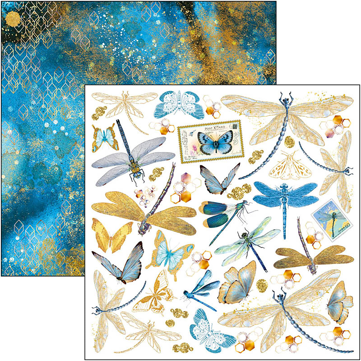 Indigo Fussy Cut Pad 6x6 24/Pkg