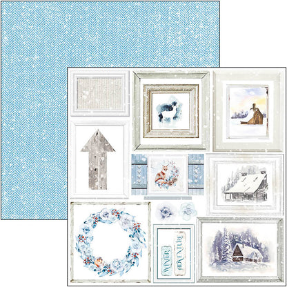 Ciao Bella Winter Journey Fussy Cut Pad 6"x6" 24/Pkg