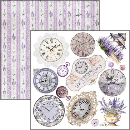 Morning In Provence Fussy Cut Pad 6"x6" 24/Pkg