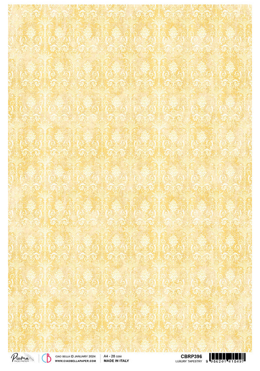 Rice Paper A4 Piuma Luxury Tapestry - 5 Sheets