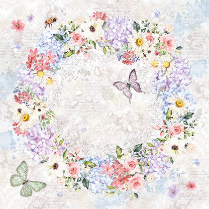 Ciao Bella Enchanted Land Patterns Pad 12"x12" 8/Pkg