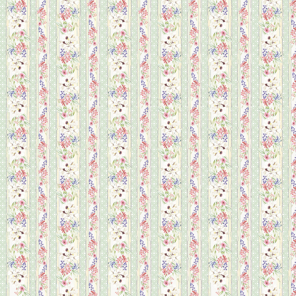 Ciao Bella Enchanted Land Patterns Pad 12"x12" 8/Pkg