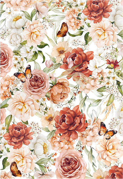 Ciao Bella Vellum Reign Of Grace Paper Patterns A4 6/Pkg