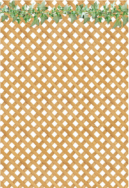 Ciao Bella Vellum Farmhouse Garden Paper Patterns A4 6/Pkg