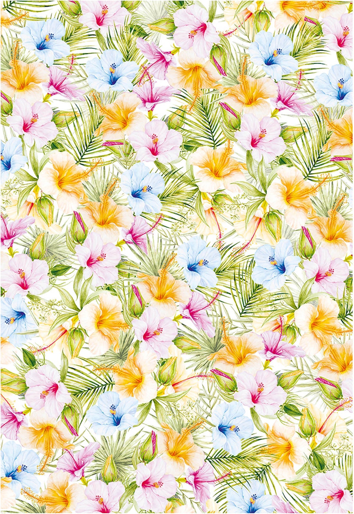 Ciao Bella Vellum Summer Breeze Paper Patterns A4 6/Pkg