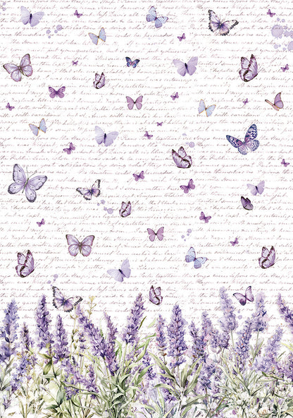 Vellum Morning In Provence Paper Patterns A4 6/Pkg