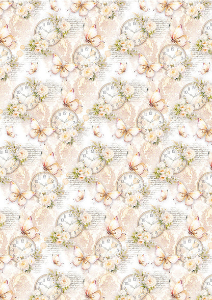 Vellum Always & Forever Paper Patterns A4 6/Pkg