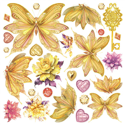 Vellum Ethereal Fussy Cut 6"x6" 6/Pkg