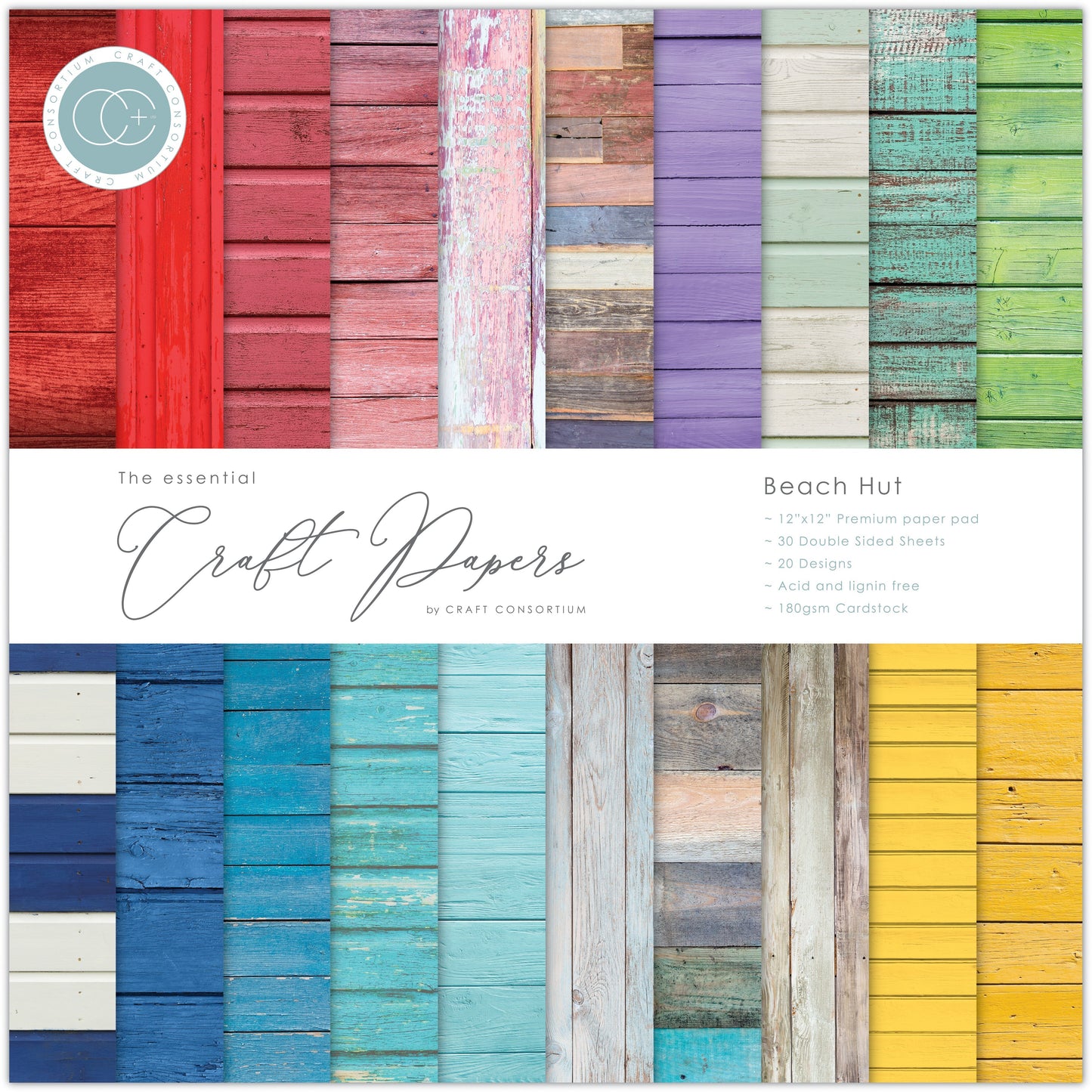 Craft Consortium - Beach Hut - 12x12