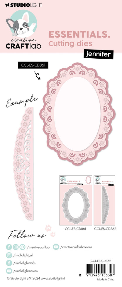 CCL Cutting Die Jennifer Essentials 1 PC