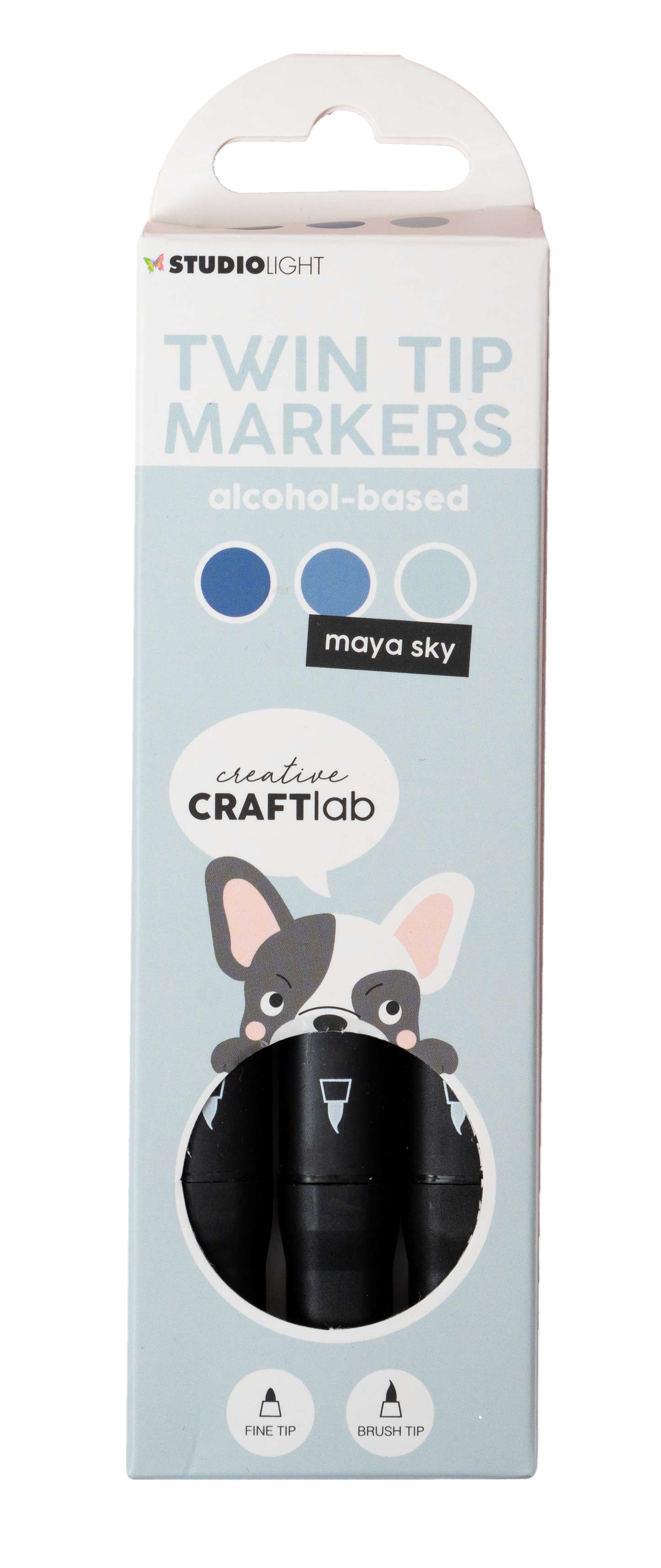 CCL Alcohol Marker Maya Sky Essentials 48x152x13mm 3 PC nr.11