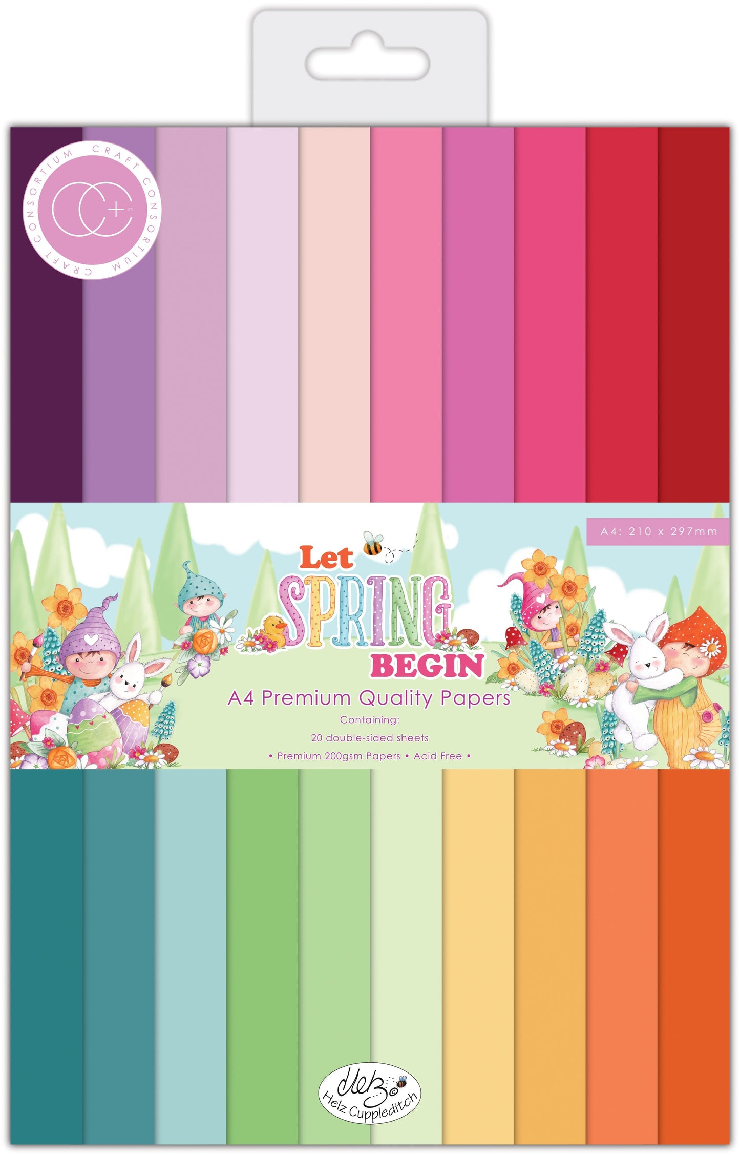 Craft Consortium Let Spring Begin - A4 Paper Pad