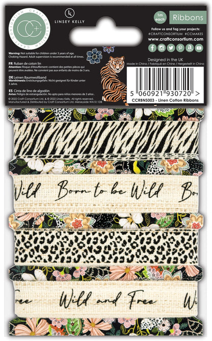 Craft Consortium Enchanted Jungle - Ribbons