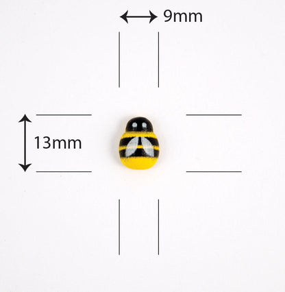 Craft Consortium Let Spring Begin - Adhesive Wooden Bees