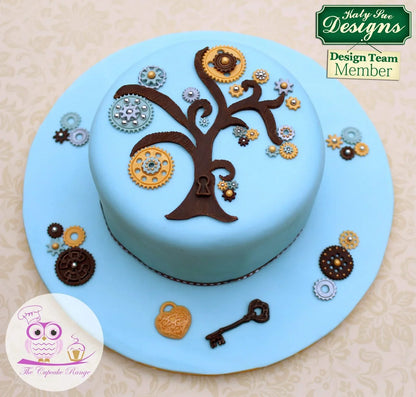 Cogs & Wheels Silicone Mould