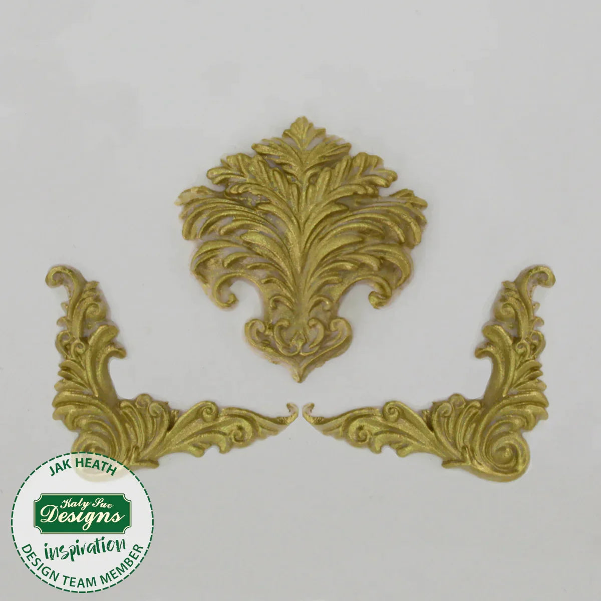 Rococo Corners & Crest Silicone Mould