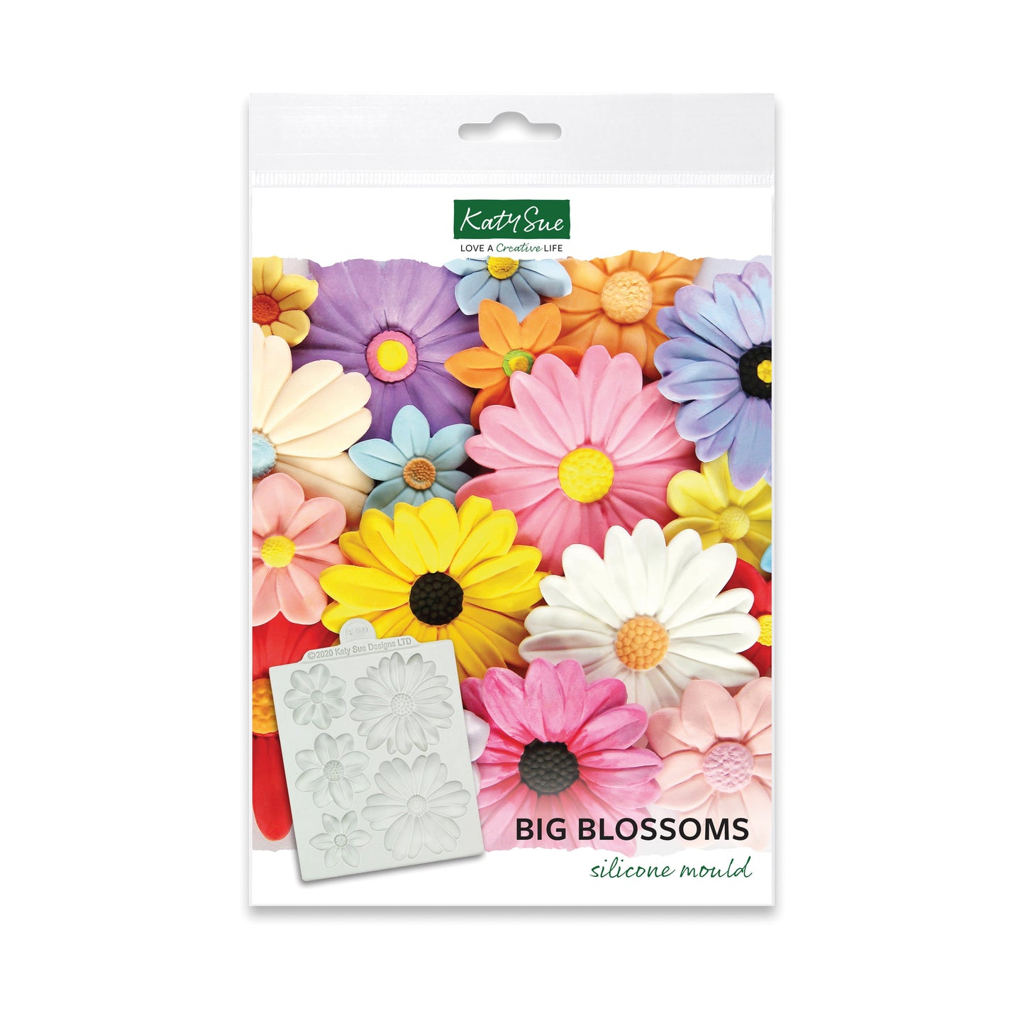 Big Blossoms Silicone Mould