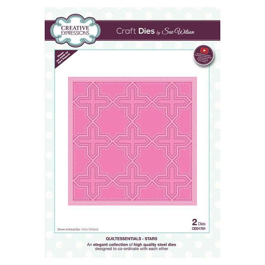 Dies by Sue Wilson Quiltessentials Collection Stars