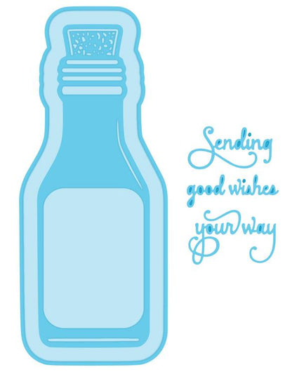 Fillables Collection Message in a Bottle Die