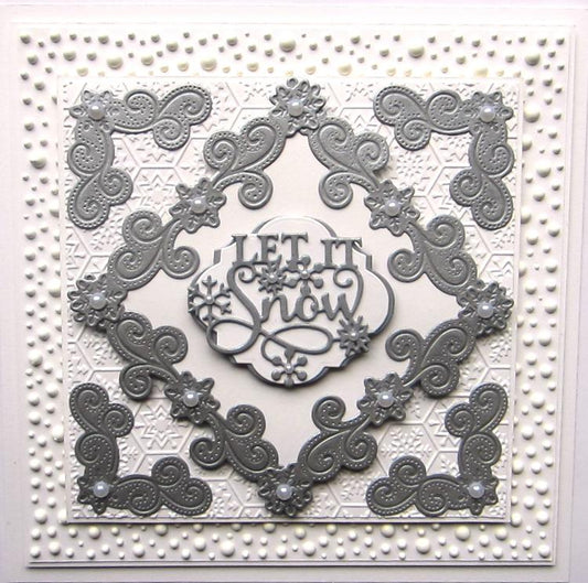 Festive Collection Snowflake Flourish & Corner