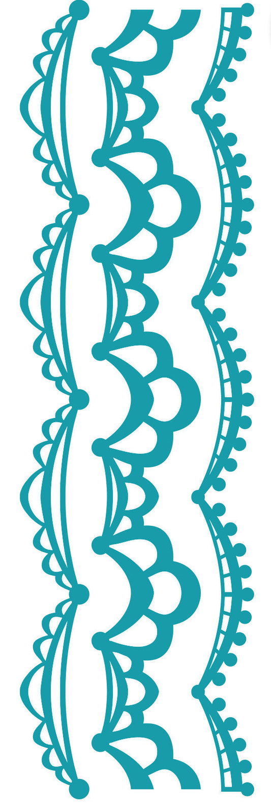 Creative Expressions Sue Wilson Border Coronet Lace Craft Die
