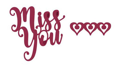 Mini Expressions Collection Miss You Die