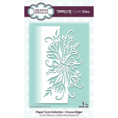 Creative Expressions Paper Cuts Edger Crocus Craft Die