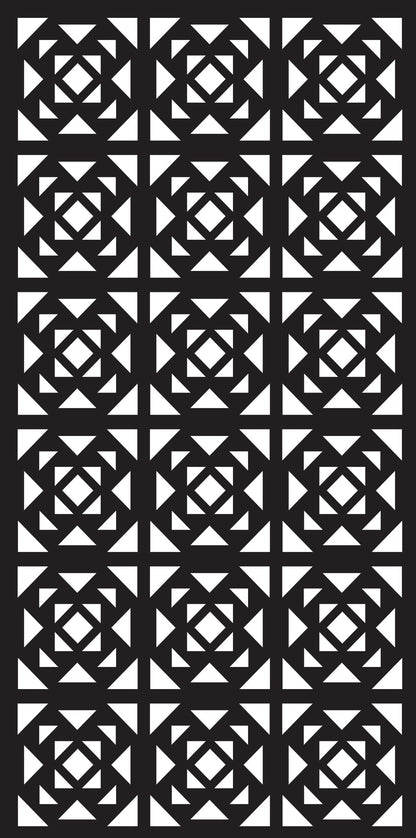 Creative Expressions Kaleidoscope DL Stencil 4 in x 8 in (10.0 x 20.3 cm)