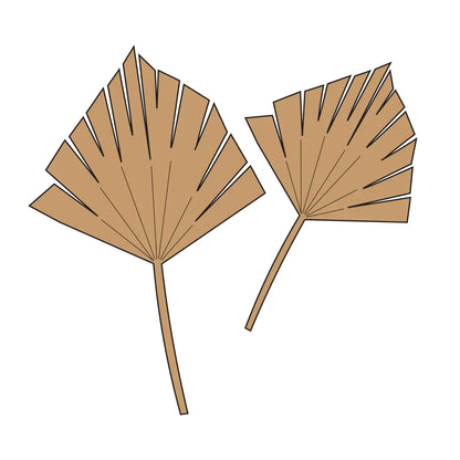 Couture Creations - Tropical Leaves Stamp And Dies