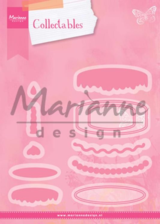 Marianne Design: Collectables Die Set - Birthday Cake