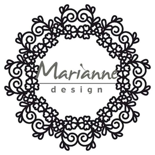 Marianne Design Craftables Floral Doily