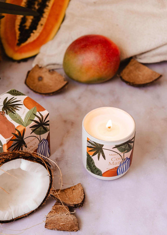 Coco Mango - Wiederverwendbare Kerze