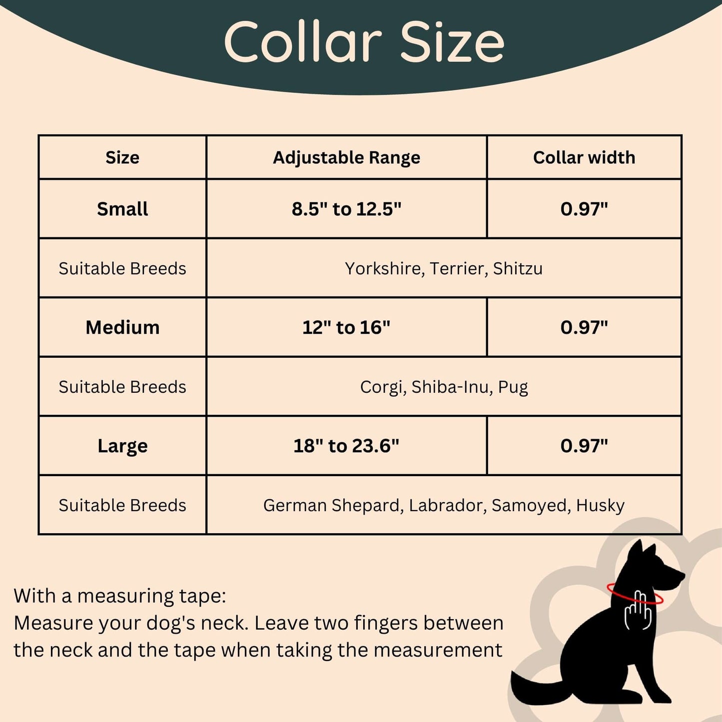Waterproof Dog Collar