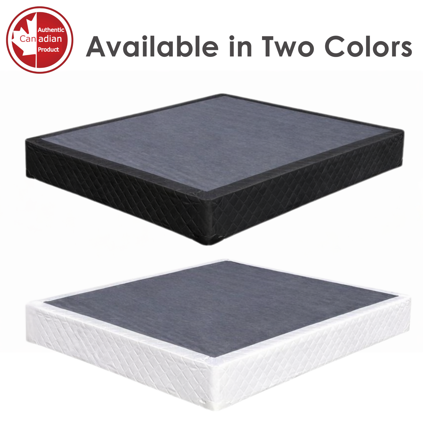 UltraFlex® INFINITY PLUS Mattress and BoxSpring Set Orthopedic Spinal Care, Premium Soy Foam, Eco-friendly Mattress (Made in a Canada)